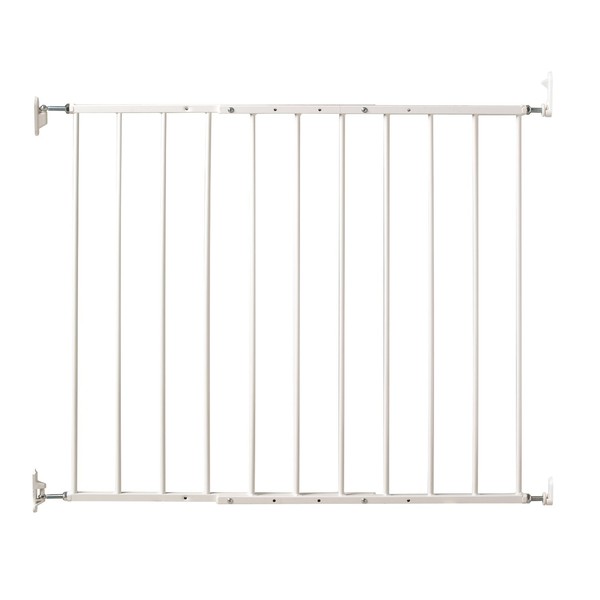 Command Pet Wall Mounted Gate, 31" H/24.75"-42.5", White (PG5200)