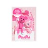Sun-Star Stationery S8908494 PostPet Goods, Letter Set, Mini Size, Momo