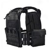 ULIONTAC Plate Carrier Soft Pad Soft Pad Velcro Pad Survival