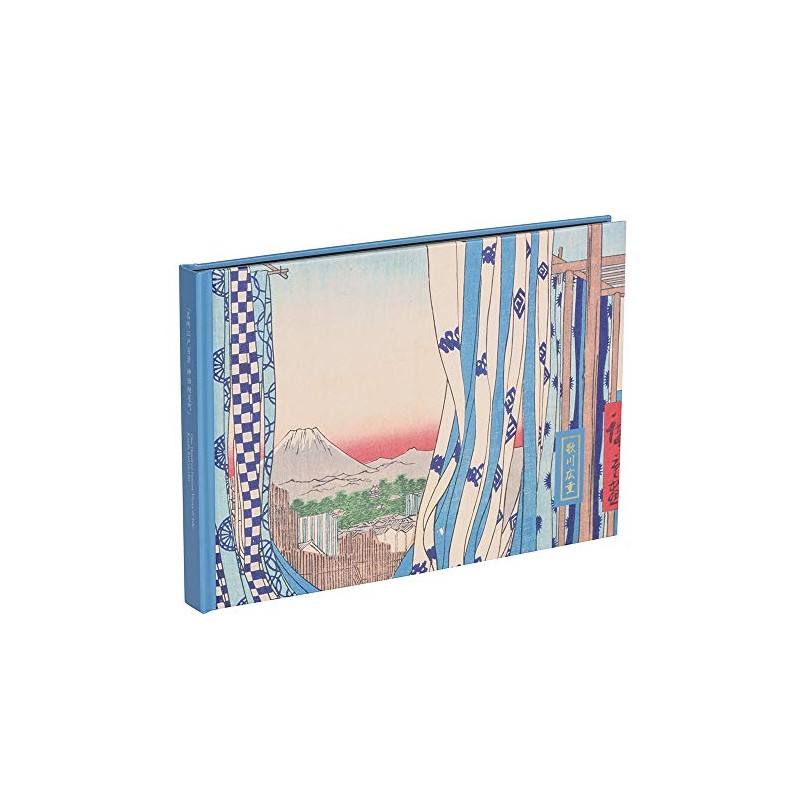 Nakabayashi Ukiyo-e Album Book-Type Free Album Hiroshige Asayaki A-A5H-150-3