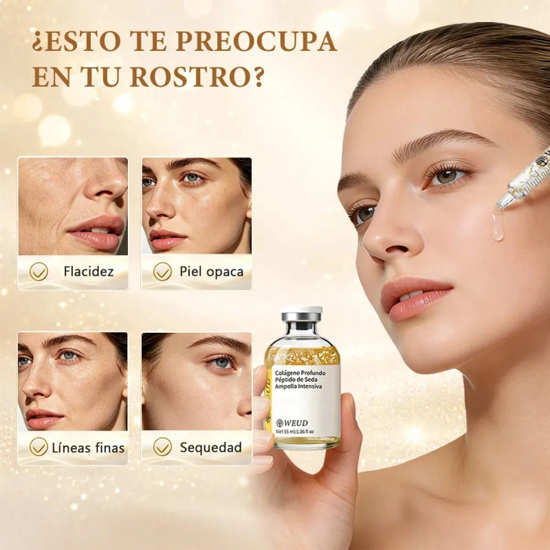 Weud Corea Kit Facial Colágeno Péptidos Niacinamida Spf50