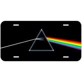 Pink Floyd Black Flat Novelty Car License Plate