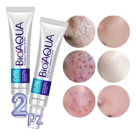 Crema Cicatrices Poros Control De Grasa Acne Cream 2pz Full