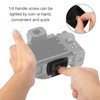 3 Pieces Quick Release Plate Clamp, Plastic Tripod Adapter Plate