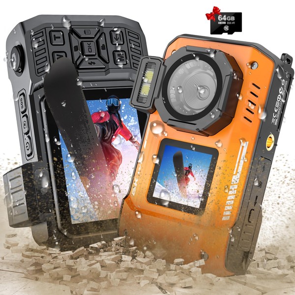 8K UHD 70MP WiFi Digital Camera with 64GB Card Rugged