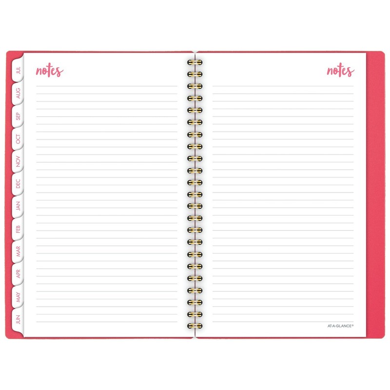 AT-A-GLANCE Planificador académico semanal/mensual, julio 2018 junio 2019, 4-7/8" x