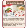 Cutting Edge Cultures Vegetable Starter Culture, 6 Pouches, 12g