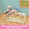 Calico Critters Kitchen Island - Toy Dollhouse Furniture and Accesories