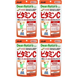 Asahi Group Food Dianatura Style Vitamin C, 60 Day Supply (120 Tablets) x 4 Packs