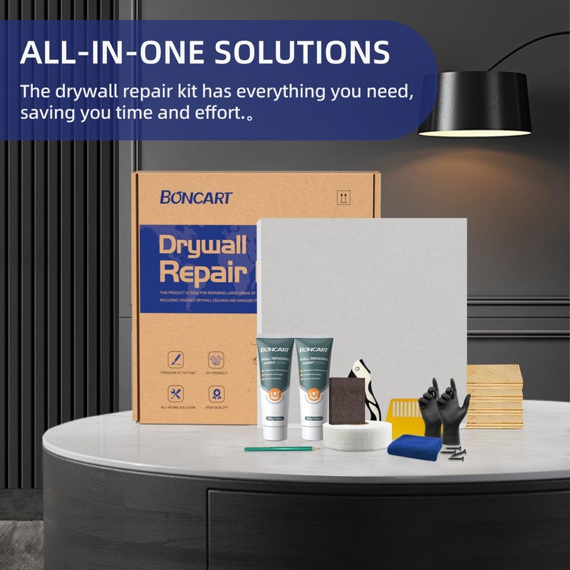 Drywall Repair Kit,Drywall Repair Panel 20” x20“,Drywall Patch Kit for