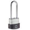 Yale Y125B/40/163/1 - Laminated Steel Long Shackle Padlock (40mm) -