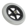 AILOOCEDI 7 Inch Wheelchair Rubber Wheels,Wheelchair Front Wheels Rubber Wheels