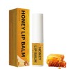 Honey Lip Balm,Organic Lip Moisturizer,Hydrating for Dry Lips with Collagen, Long-Lasting Moisturizing Daily Overnight Lip Mask,0.17 oz