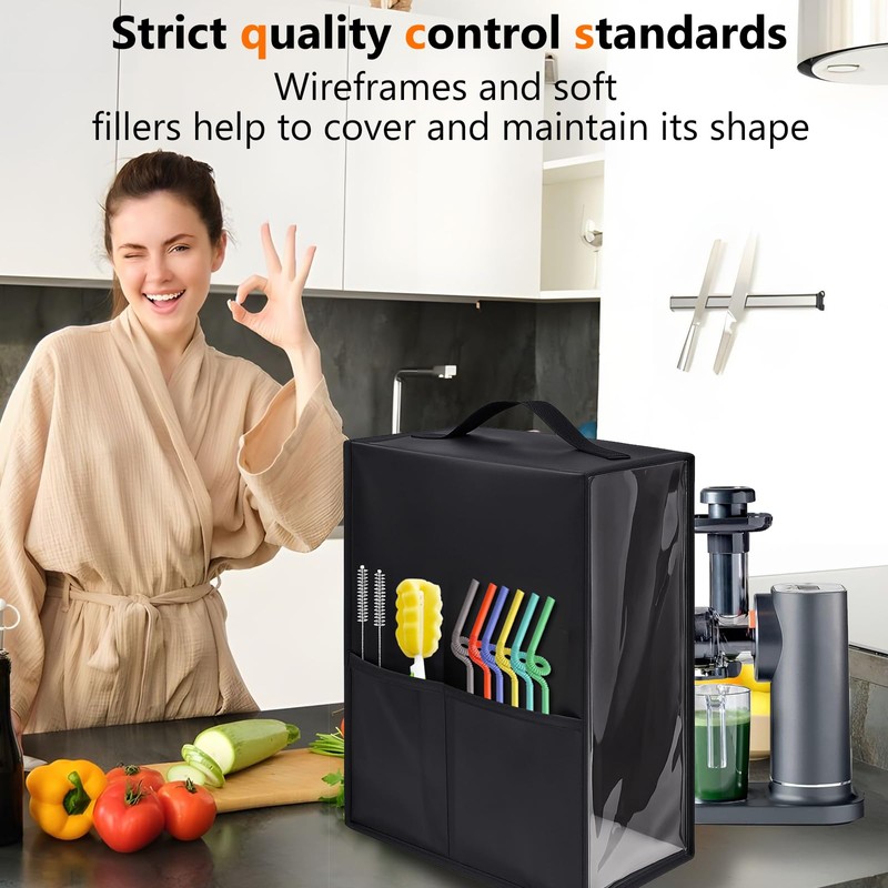 Juicer Cover, Waterproof and Dustproof Juicer Protective Cover Compatible with