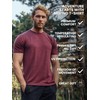 Merino.tech Merino Wool T-Shirt Mens - 100% Merino Wool Undershirt