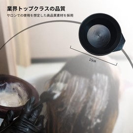 Professional Hair Color Cup Salon Bowl for Hair Dye Hair Dye (Black, M)