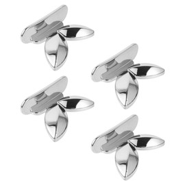 Ciieeo 4pcs Acrylic Toilet Seat Lifter Butterfly Toilet Cover Handle Toilet Seat Holder Clips Lavatory Lid Lift Handle Toilet Lifting Tools for Home Bathroom Accessories
