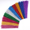 Caydo 200 Pieces Glitter Pipe Cleaners Craft Chenille Stems for