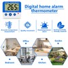 Digital Freezer/Fridge Thermometer with Magnetic Mount and Stander Digital Thermometer