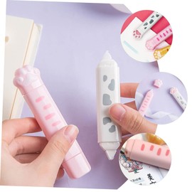 DOITOOL Cute Correction Tape 2pcs Double End Paw Correction Tapes for Grooming School Supplies