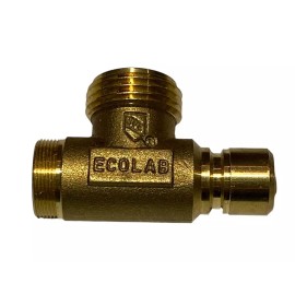 EcoLab (01 Pc) ECOLAB  Kay 92221043 3/4" Sidekick Wasting Tee for Service Sinks,  NEW