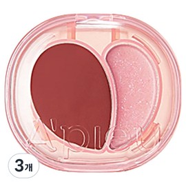 APIEU Juicy Pang Mood Blending Lip & Cheek Balm 2.3g, 03 Berry Pig Balm, 3 pcs / 어퓨 과즙팡 무드 블렌딩 립앤치크밤 2.3g, 03 베리피그밤, 3개