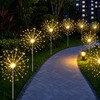 Solar Firework Garden Lights for Outdoor Decor – Waterproof Dandelion