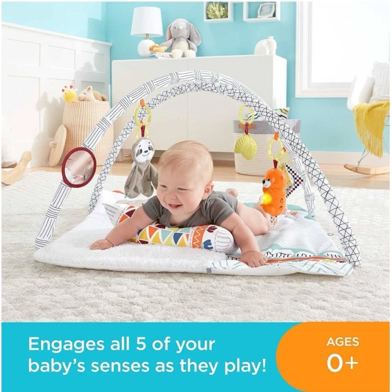Fisher-Price Perfect Sense Deluxe Gym Baby Infant 0 Months +