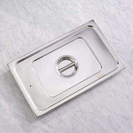 Paderno World Cuisine Edelstahldeckel für Hotelpfanne, 30,5 x 25,4 cm
