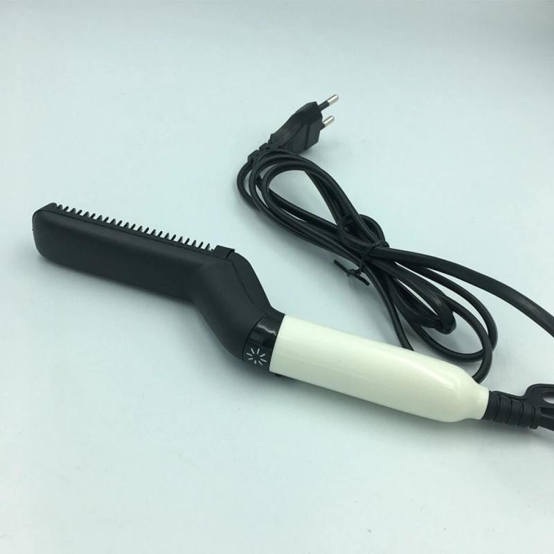 Unbranded US 1-2 Pack Hair Beard Straightener Men Comb Electric