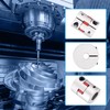 sourcing map Aluminum Shaft Coupling 13mm to 15mm Flexible Spider