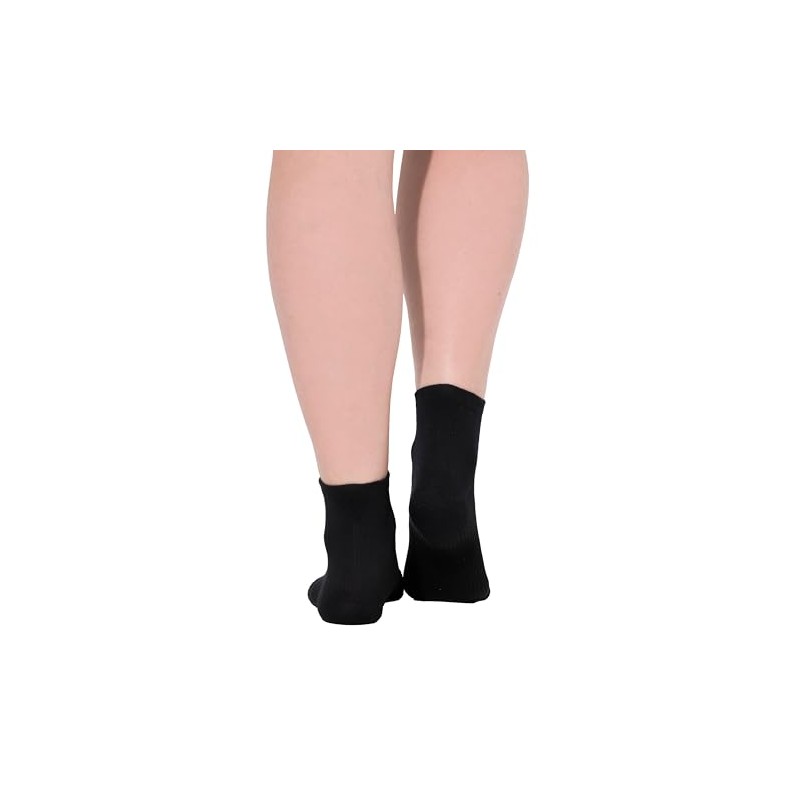 Ulla Popken Ladies Plus Size Plus Size Compression Socks Short