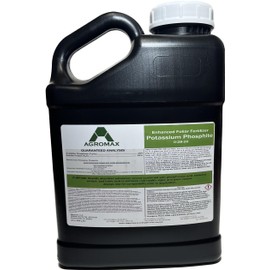 0-28-26 Liquid Fertilizer (1 Gallon) by AGROMAX - Concentrated Liquid Potassium Phosphite with Soulble Potash, Seaweed Extract and Fulvic Acid.