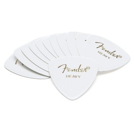 Fender 346 Shape Classic Celluloid Picks (12 Pack) for electric guitar, acoustic guitar, mandolin, and bass