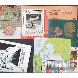 Prophila Collection Motifs 5 different martial arts pads (stamps for collectors) martial arts