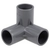 TA-VIGOR 10Pcs 20mm PVC Pipe Fittings, 3 Way Elbow Tee
