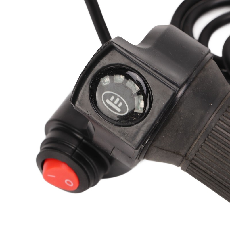 1 Pair Electric Bike Throttle Grip Universal 48V 5 Colors