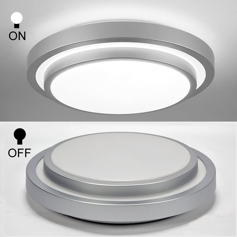 ZHMA LED Flush Mount Ceiling Light,12W, 20 * 20 *