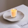 6 Pack Clear Cup Filled Beewaxs 12-Hour Beeswax Prayers Candle,Long