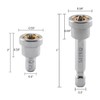 Teursa 5pcs Set Premium Magnetic Drywall Screw Setter - PH2