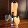 OGGI Beverage Dispenser- Beverage Dispenser with Spigot & Ice Tube,
