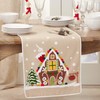 Gingerbread House Design Table Runner