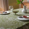 Green Table Cloths - 140 X 180CM Sage Green Rectangular