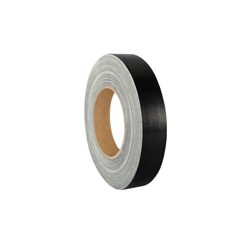 Premium Fabric Tape Various Widths and Colours Available / Black