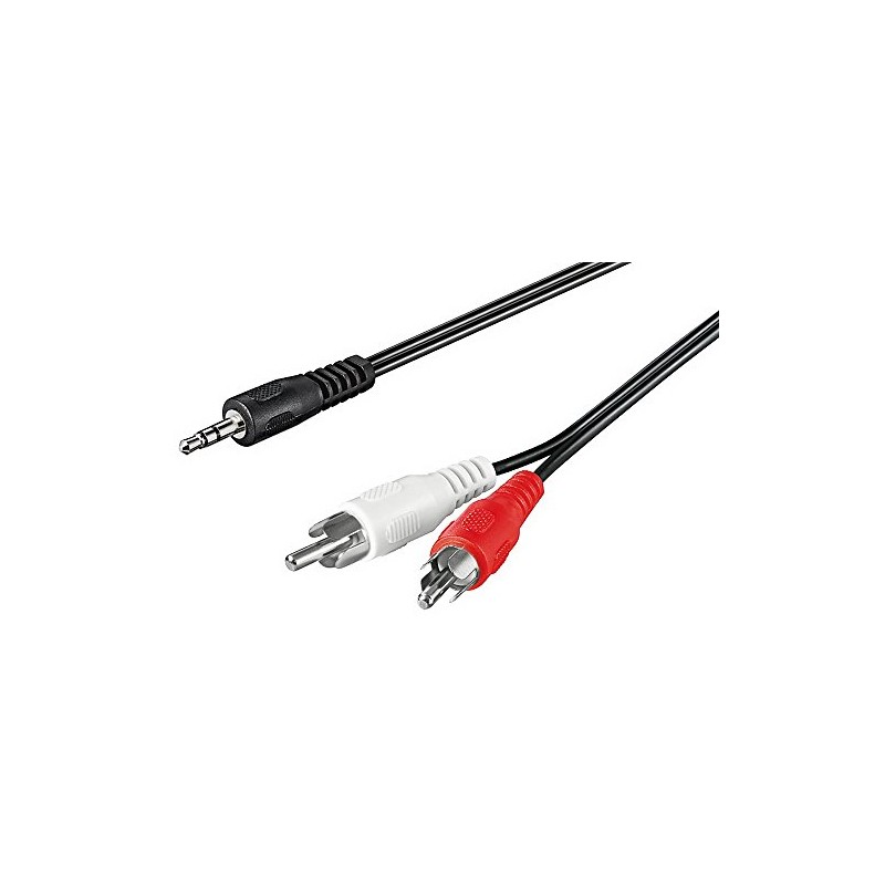 Goobay 27058 Audio cable AUX adapter; 3.5 mm male to