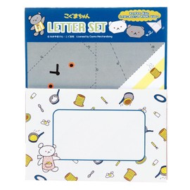 Gakken BD05015 Gakken Stayful Koguma-chan Ehon Letter Set, Shirokuma no Hotkei, Pack Letter