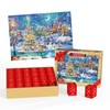 Advent Calendar 2024 Jigsaw Puzzle, 24 Boxes 1008 Pieces Jigsaw