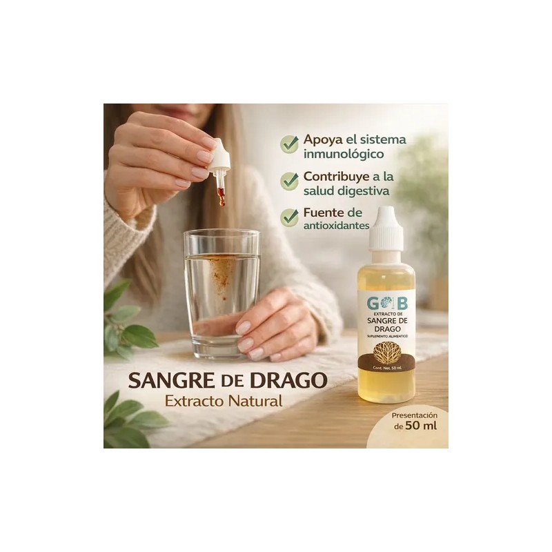 Extracto Sangre De Drago - Go3b - 50 Ml -