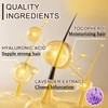 60PCS Hair Serum Oil Capsules, Moisturizing Hair Serum for Frizzy,