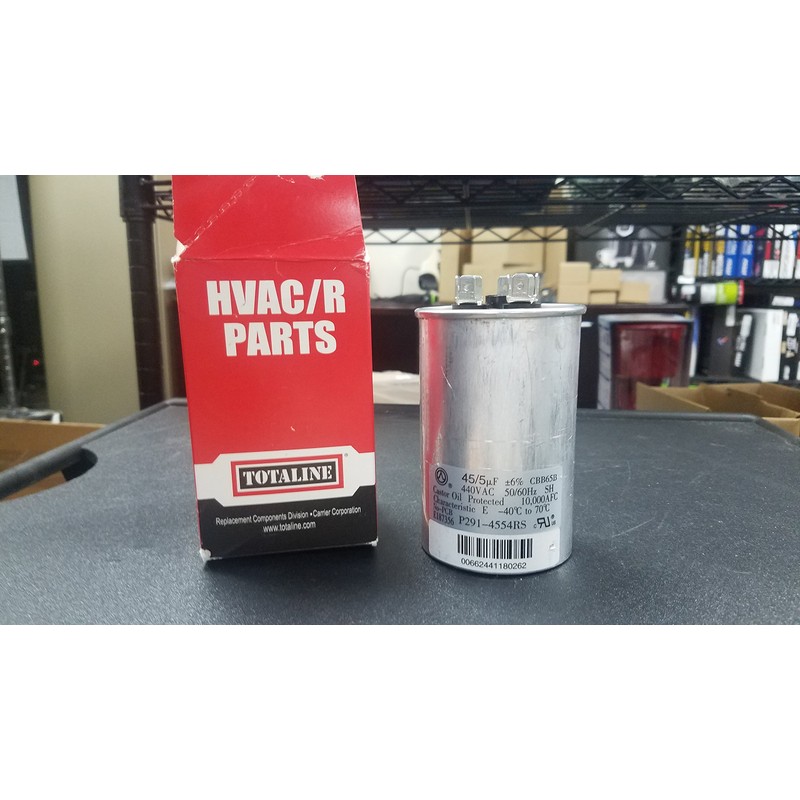 Totaline P291-4553RS Replacement 45 5 uf/Mfd 370/440 VAC Universal Capacitor